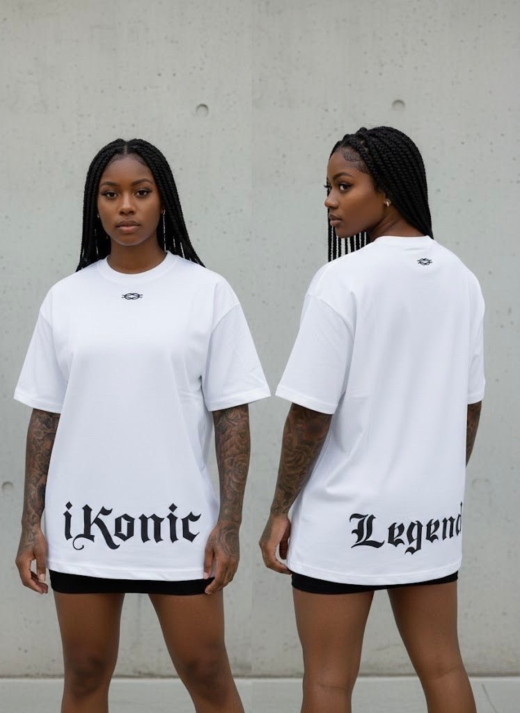 THE CROWN: HYPE EDITION – Heavyweight Premium Streetwear T-Shirt (300gsm) - Ikonic Legend
