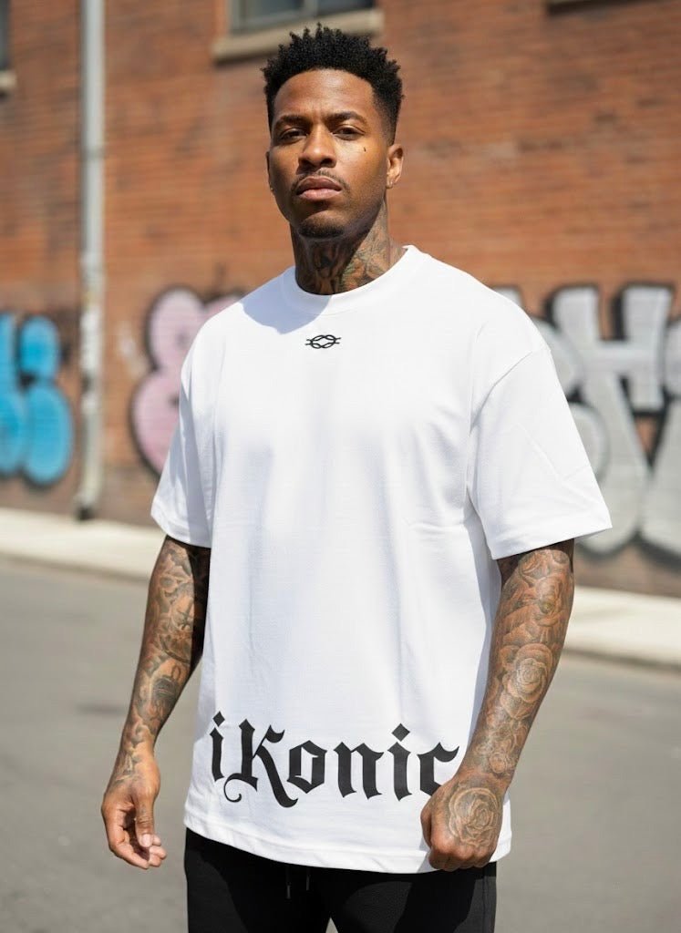 THE CROWN: HYPE EDITION – Heavyweight Premium Streetwear T-Shirt (300gsm) - Ikonic Legend